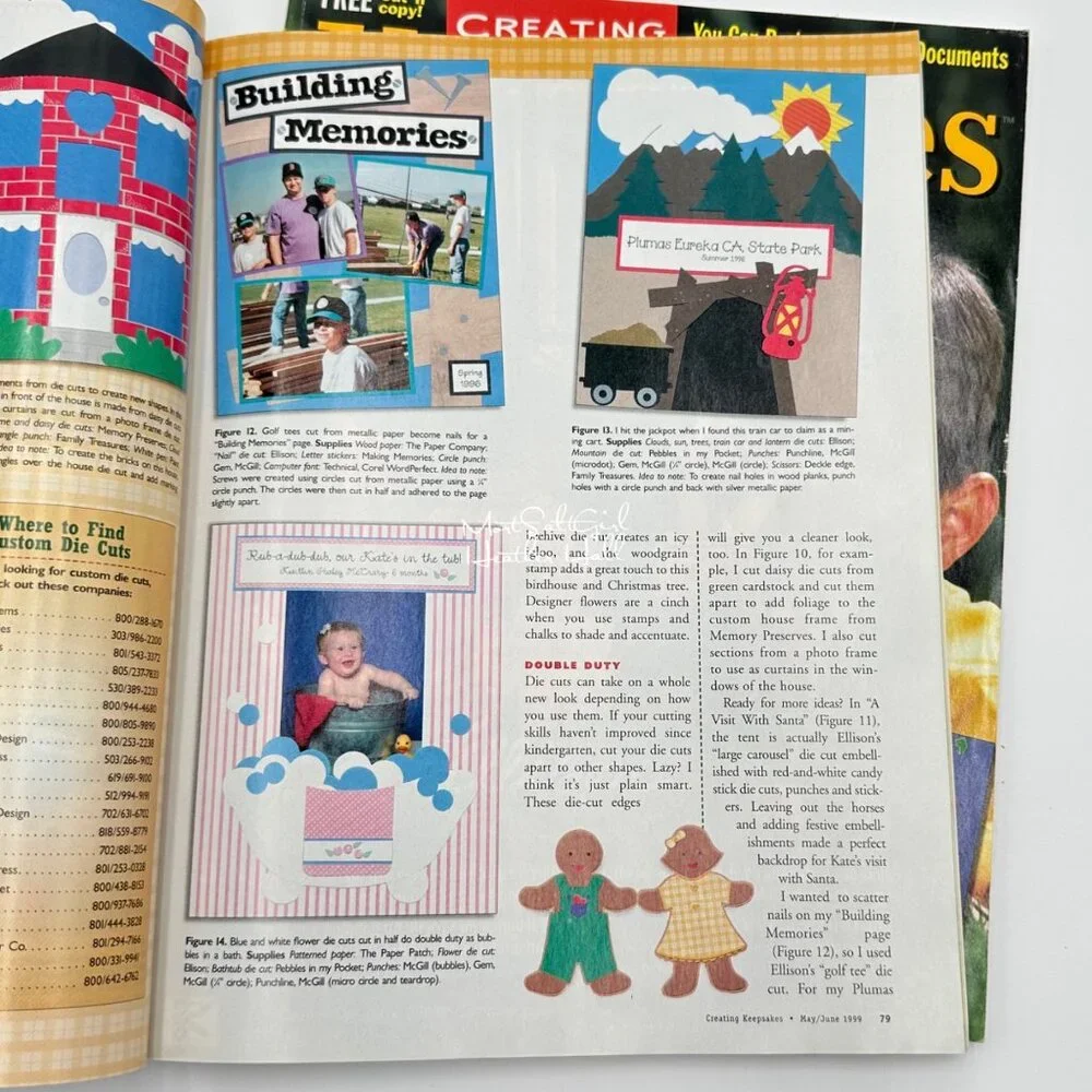 Creating Keepsakes 3 Scrapbook Magazines Crafting Photos